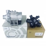 Engine Thermostat Electric Water Pump For Bmw 11537549476 + 11517586925 Set. Fixed Price $193.99.