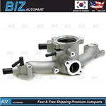Thermostat Housing For Santa Fe Sonata Tiburon Optima Sportage 2.7L 25620-37351. Fixed Price $59.00.