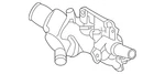 Genuine Nissan Water Outlet 11060-3AB0A. Fixed Price $443.44.