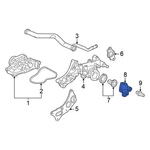 For Honda Accord 1998-2002 19311P8AA00 Engine Coolant Thermostat Housing. Fixed Price $162.51.