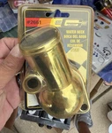 Mr. Gasket #2661 Water Neck For Chevrolet (V8 1966-1975) Brass. Fixed Price $13.00.