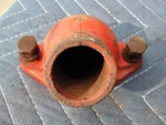1957 Chevy Belair & Corvette Thermostat Housing Water Outlet Cast Iron #3705018.. Fixed Price $65.00.