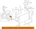 Gm Oem 06-08 Uplander Radiator Components-cross Over Pipe Gasket 12623852. Fixed Price $25.49.