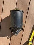 Vintage Fram Remote Oil Filter Canister Ford Gm Mopar T.r.o.g. Hot Rod Rat. Fixed Price $80.00.