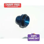 Meziere WN0040B, One Blue Aluminum #16 Water Neck Fitting - Performance. Fixed Price $61.67.