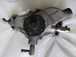 Howard Stewart Chevy Aluminum Water Pump Top Bypass Imca Cra. Fixed Price $149.00.