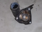 Original 2009 Jaguar Xf Coolant Thermostat Housing Assembly 6R898594AA. Fixed Price $45.00.