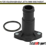 Engine Coolant Thermostat Housing Water Outlet For Volkswagen Jetta 88-92 Rear. Fixed Price $11.49.