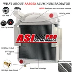 4-ROW Radiator For 58-1967 64 Austin Healey Sprite Mg Midget 948-1098 0.9L/1.1L,. Fixed Price $259.00.