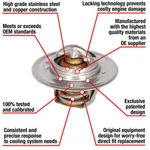 Engine Coolant Thermostat-fail-safe Motorad 7223-180. Fixed Price $21.06.