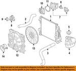Gm Oem 13-23 ATS,CAMARO,CT6,CTS Cooling Pump-water Outlet 25201459. Fixed Price $122.64.