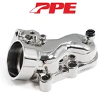 Ppe Polished Thermostat Housing Cover For 2004.5-2010 Gmc Chevrolet 6.6L Duramax. Fixed Price $117.99.