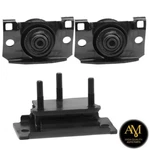 Engine Mounts & Transmission 3PCS For Nissan Frontier 25-20 V6-3.8L, 4WD. Fixed Price $205.00.