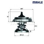 Thermostat, Coolant Behr Mahle TX2985D For Mercedes-benz. Fixed Price $33.66.