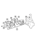 Genuine Mopar Thermostat Housing 5098918AA. Fixed Price $80.89.