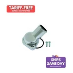 Specialty 7287-O, One Chrome Steel Fits 55-65 Chevy V8 45 Deg Water Neck. Fixed Price $38.30.