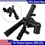 New For Porsche Cayenne 2008-2016 95810606000 Engine Coolant Thermostat Housing. Fixed Price $43.68.