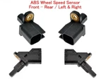 4 Abs Wheel Speed Sensor Front Rear L/r Fits:ford Jaguar Lincoln Volvo 2002-2020. Fixed Price $29.00.