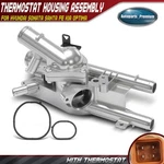 Thermostat Housing Assembly For Hyundai Sonata Santa Fe Kia Optima Sorento 82. Fixed Price $53.99.