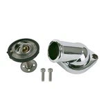 Chrome Aluminum 45 Degree Swivel Water Neck Housing W/ Thermostat LS1 LS2 LS3. Fixed Price $34.95.