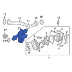 For Jeep Patriot 07-17 68676479AA Upper Engine Coolant Thermostat Housing. Fixed Price $20.52.