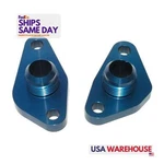 Meziere WP8812ANB, Pair Of BBF12AN Water Port Adapter Blue Aluminum Performance. Fixed Price $130.69.