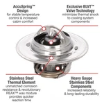 160F/71C Thermostat Motorad 5200-160. Fixed Price $19.02.
