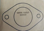Victor Thermostat Housing Gasket # H-1 (buick 8 Cyl 1934-52, Special, 1953). Fixed Price $8.00.