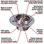 Engine Coolant Thermostat-fail-safe Motorad 7294-170. Fixed Price $37.27.