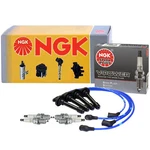 For Honda Crv Integra Ngk Japan Blue Spark Wire Set W/ Plugs. Fixed Price $86.96.