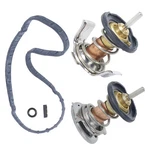 8C3Z8575D Fit Ford F-250 2008-10 6.4L Powerstroke Motorcraft Thermostat Kit. Fixed Price $28.87.