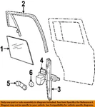 Chrysler Oem 07-17 Caliber Rear Door Glass Hardware-window Motor 5179962AA. Fixed Price $129.32.