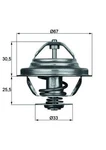 Mahle Tx 27 71D Thermostat, Coolant For Alpina, Bmw. Fixed Price $40.75.