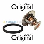 New Genuine Saab C900 NG900 Thermostat Kit 89 Degree Oem 30577561. Fixed Price $24.99.
