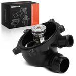 A-premium Engine Coolant Thermostat Housing Assembly For Audi A8 Quattro 13-18. Fixed Price $43.99.