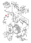 Genuine Vw Touareg 7P5 7P6 Coolant Pipe 7P0121065AK. Fixed Price $124.47.