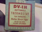 Vintage Nos New Old Stock Dole Thermostat DV-1H Willys, Ford, Dodge, Plymouth. Fixed Price $12.95.
