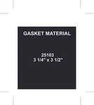 Gates Engine Coolant Thermostat Housing Gasket 34030. Fixed Price $25.95.