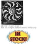 Cooling Components 1730 Electric Fan & Shroud 20-1/4" X 18-1/4" 2-5/8"D. Fixed Price $513.00.