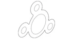Genuine Volvo Engine Coolant Pipe Gasket 30720317. Fixed Price $14.94.