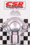 Csr Performance Products 912C Clear Anodized Swivel Style Thermostat Housing. Fixed Price $130.19.