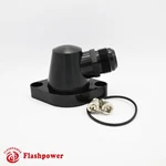 Billet Aluminum Water Neck Thermostat Housing Chevy Small Big Sbc Bbc 16AN Blk. Fixed Price $54.90.