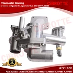 Thermostat Housing W/ Sensor And Gasket For Jaguar XK8 4.2L 2003-2006 AJ89486. Fixed Price $69.99.