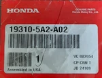 Genuine Oem Honda Acura 19310-5A2-A02 Thermostat With Buit Gasket. Fixed Price $65.00.