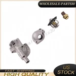 4PC Coolant Thermostat Housing Set For 96-00 Honda Civic 1.6L D16 19320P2A000. Fixed Price $42.39.
