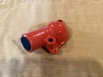Gm-original 1964-67 ? Corvette / Chevelle Cast Iron Thermostat Housing # 6053. Fixed Price $28.00.