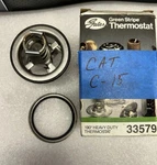 Gates 33579 Heavy Duty Thermostat Caterpillar C-15 Peterbilt 378, 379, 387 New. Fixed Price $15.00.