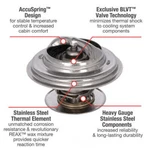 Engine Coolant Thermostat-ultrastat Motorad 5248-192. Fixed Price $25.67.