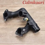 Thermostat Cover Outlet Pipe W/sensor For Jaguar Vanden Plas XJ8 XK8 96JV8A504BD. Fixed Price $42.50.