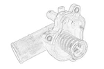 For Oe Chrysler 04893926AH Thermostat, Coolant Cooling System. Fixed Price $87.16.